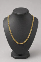 6mm Gold-Tone Franco Chain — stand — Gold-tone