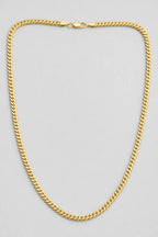 4mm Gold-tone Franco Chain Necklace — presentation — Gold-tone