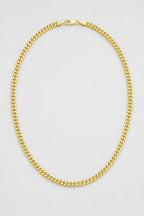 5mm Gold‑Tone Franco Chain — presentation — gold‑tone