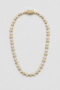 Round Stone Star Tennis Chain — presentation — Gold-tone