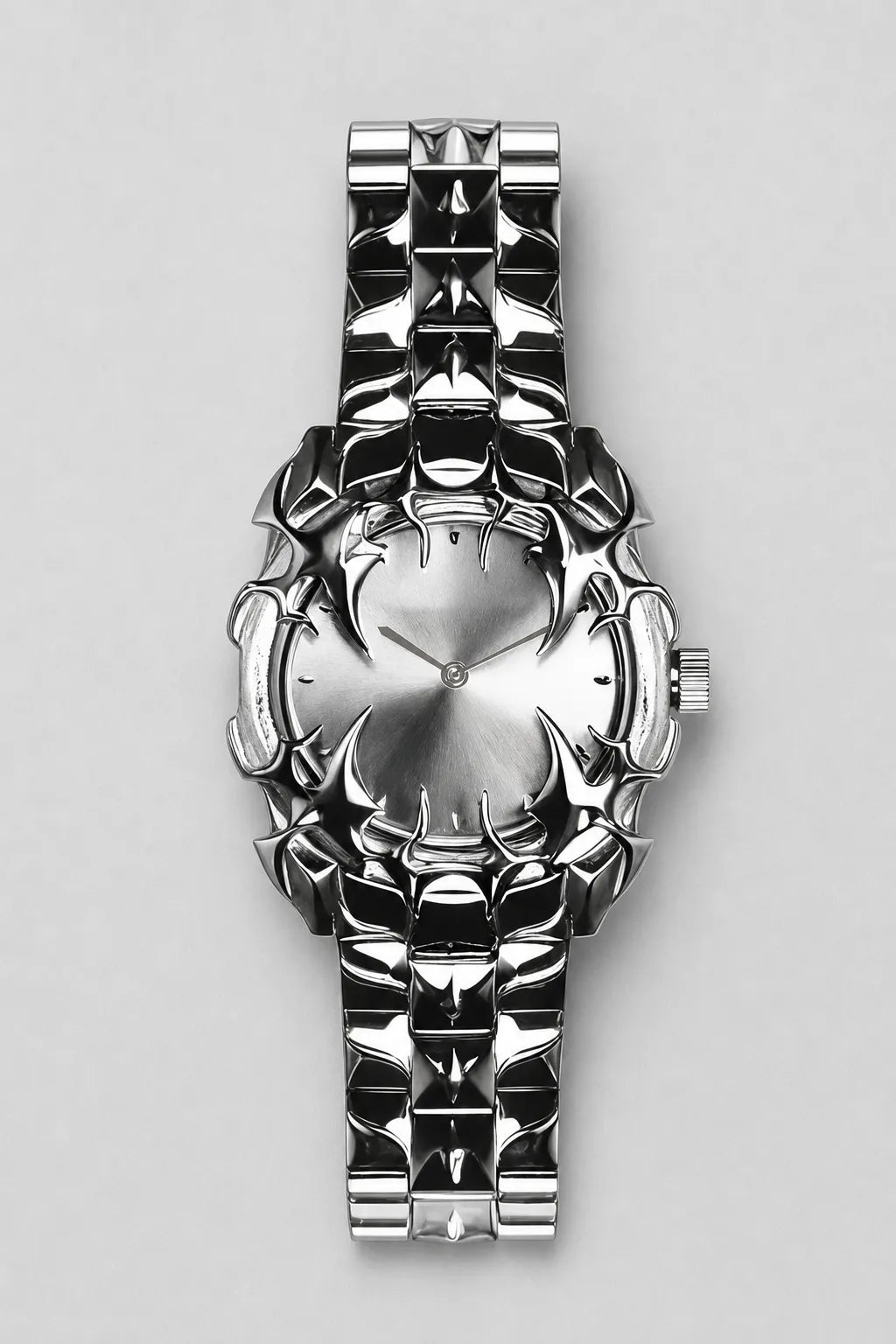 Chrome watch — presentation — S-Silver
