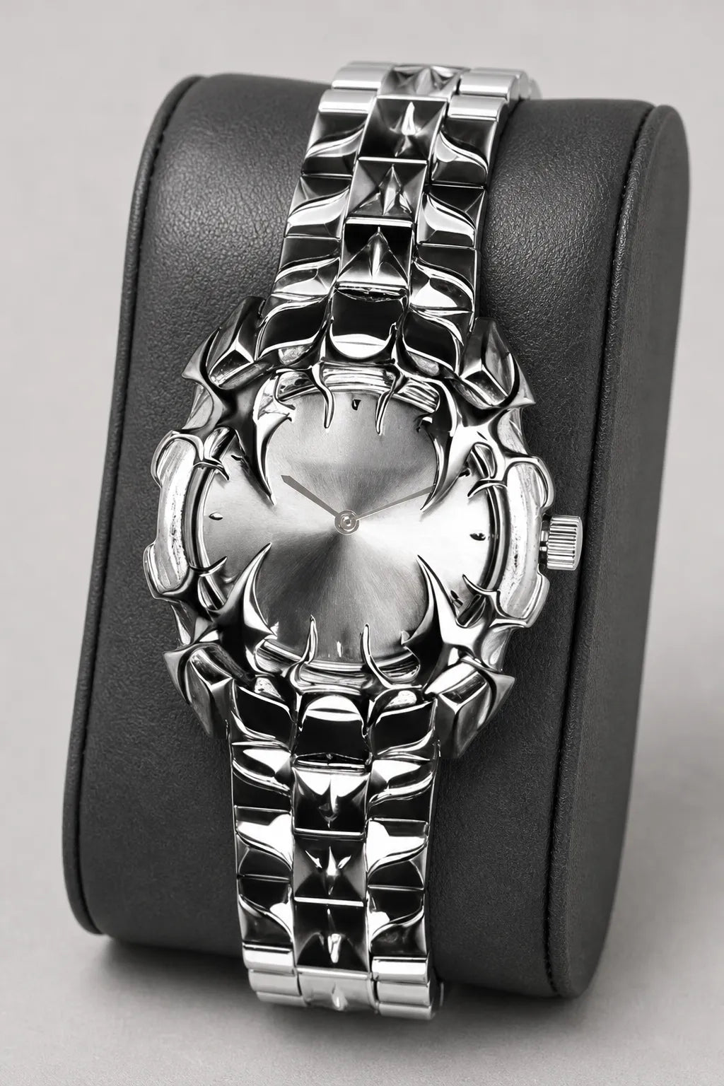 Chrome watch — stand — S-Silver
