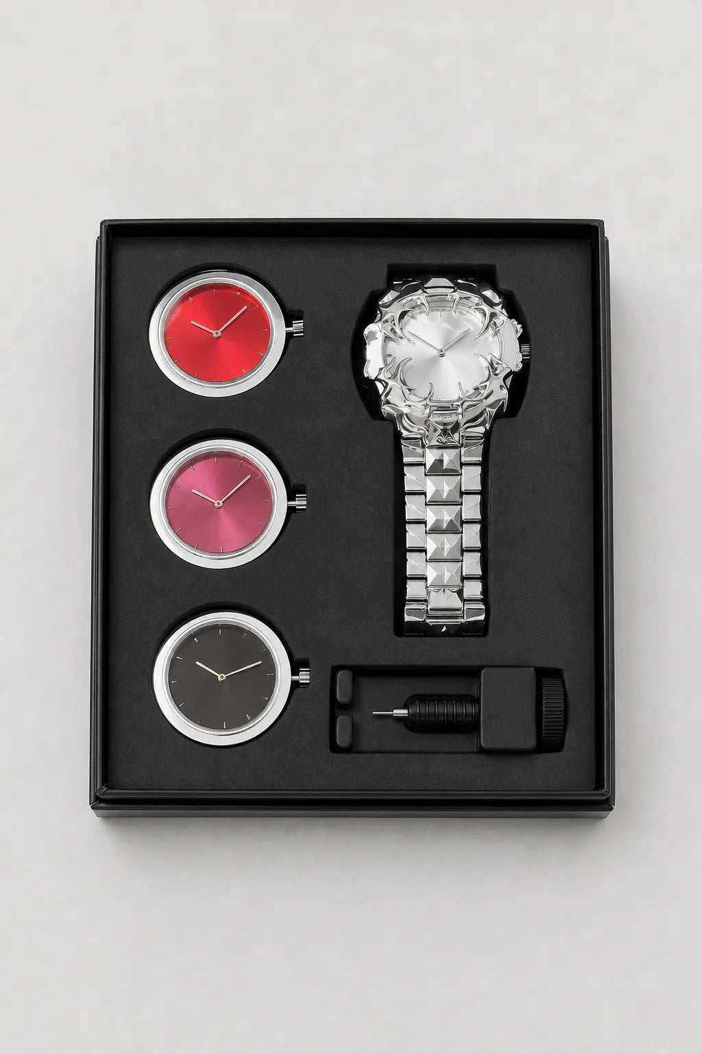 Chrome watch — variant — S-set-4 Dial