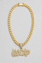No Cap Chain Necklace — variant — Gold-tone