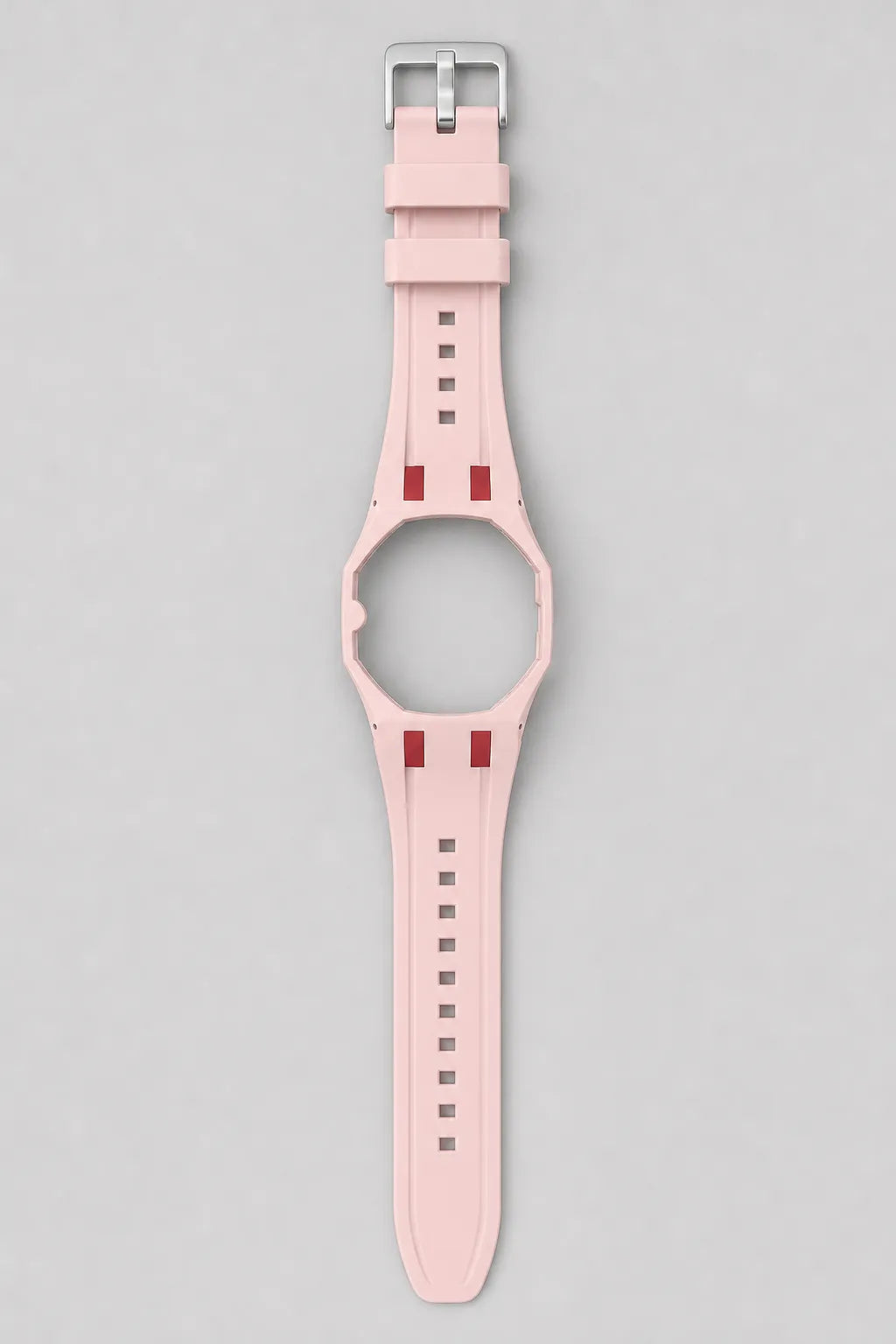 Royal Pop Strap — Silicone Replacement Band — Pink Red - 3 — colour variant