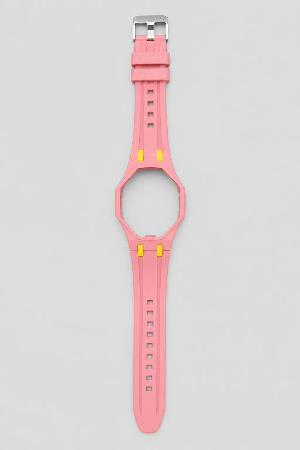 Royal Pop Strap — Silicone Replacement Band — Pink Yellow - 3 — colour variant