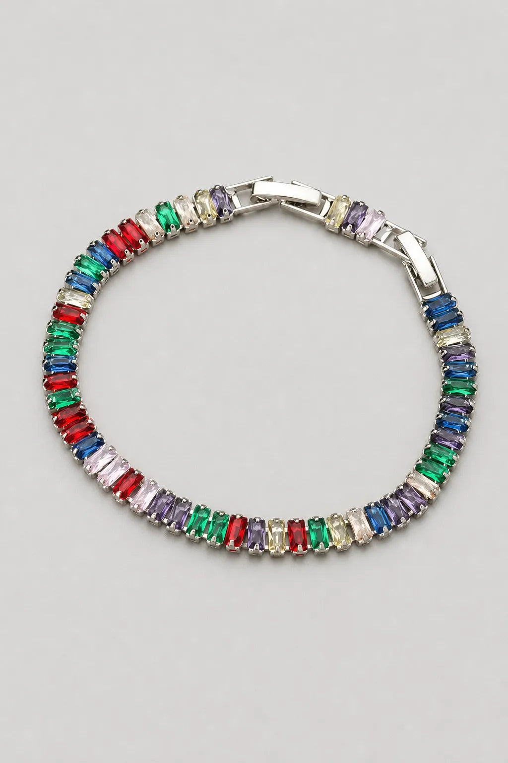 Baguette Tennis Bracelet — Color B — colour variant