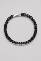 Baguette Tennis Bracelet — Black A — colour variant
