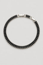 Baguette Tennis Bracelet — Black B — colour variant