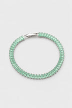 Baguette Tennis Bracelet — Green A — colour variant