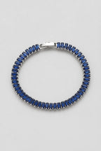 Baguette Tennis Bracelet — Blue A — colour variant