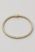 5mm Tennis Bracelet — 5mm tennis bracelet — gold-tone (main) — product view