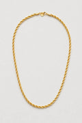 3mm gold rope chain — Gold-tone — presentation