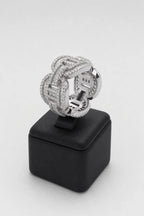 Bague Ninho — sur présentoir noir mat