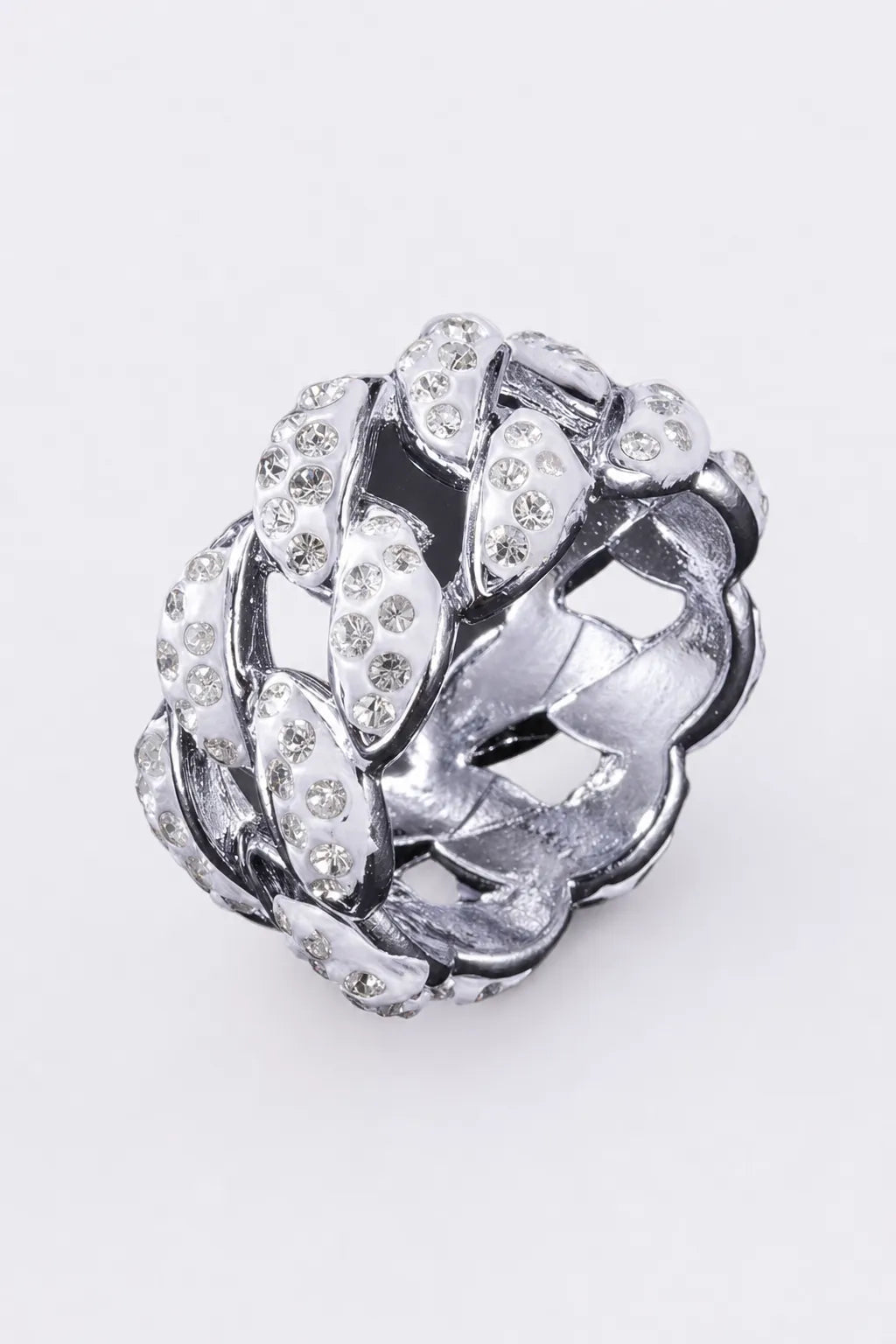 Bague rappeur — sur fond gris