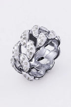 Bague rappeur — sur fond gris