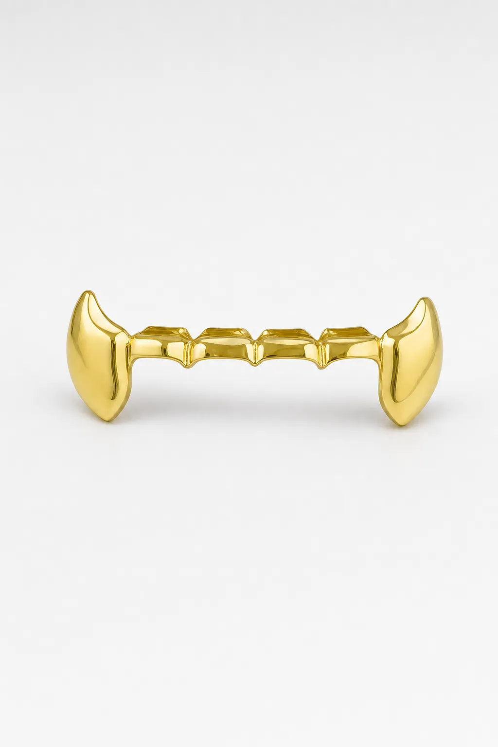 Beyonce Grillz — sur fond gris - couleur Or