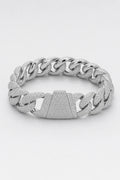 Bracelet BOOBA — sur fond gris - couleur Argent