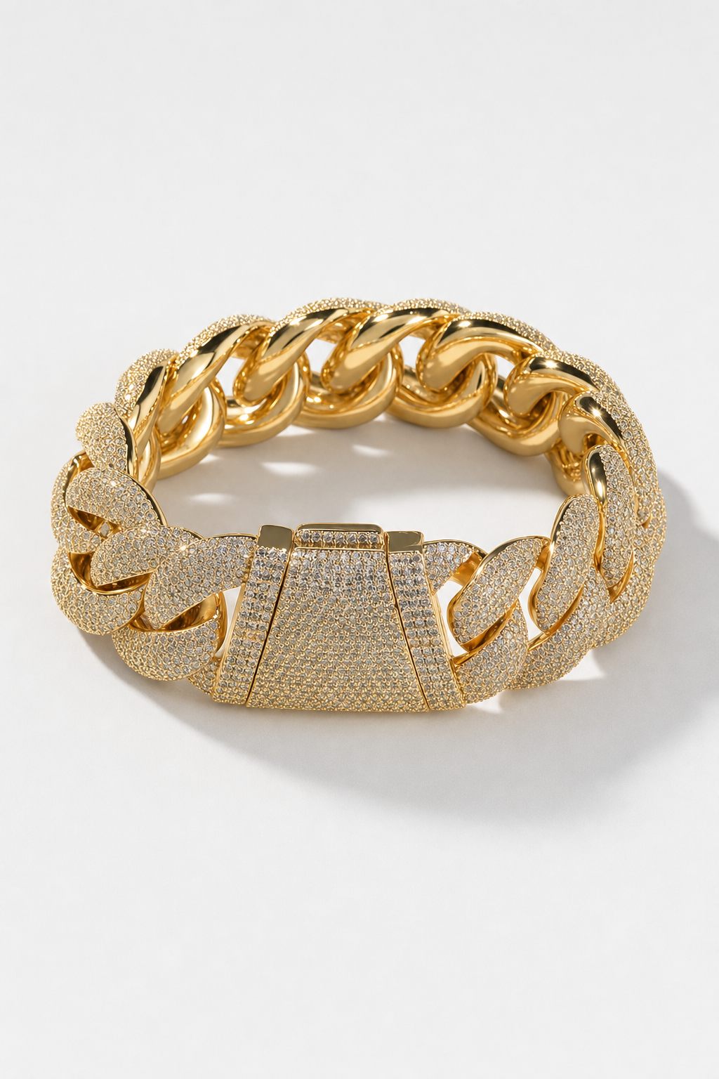 Bracelet BOOBA — sur fond gris - couleur Or