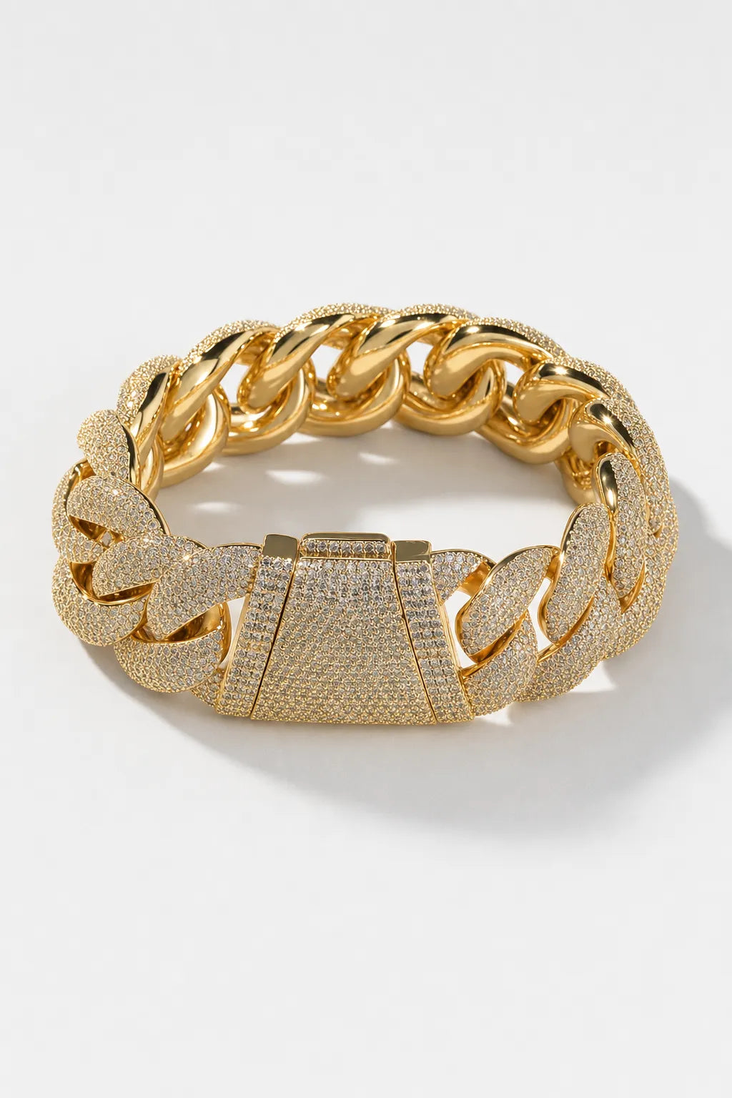 Bracelet BOOBA — sur fond gris - couleur Or