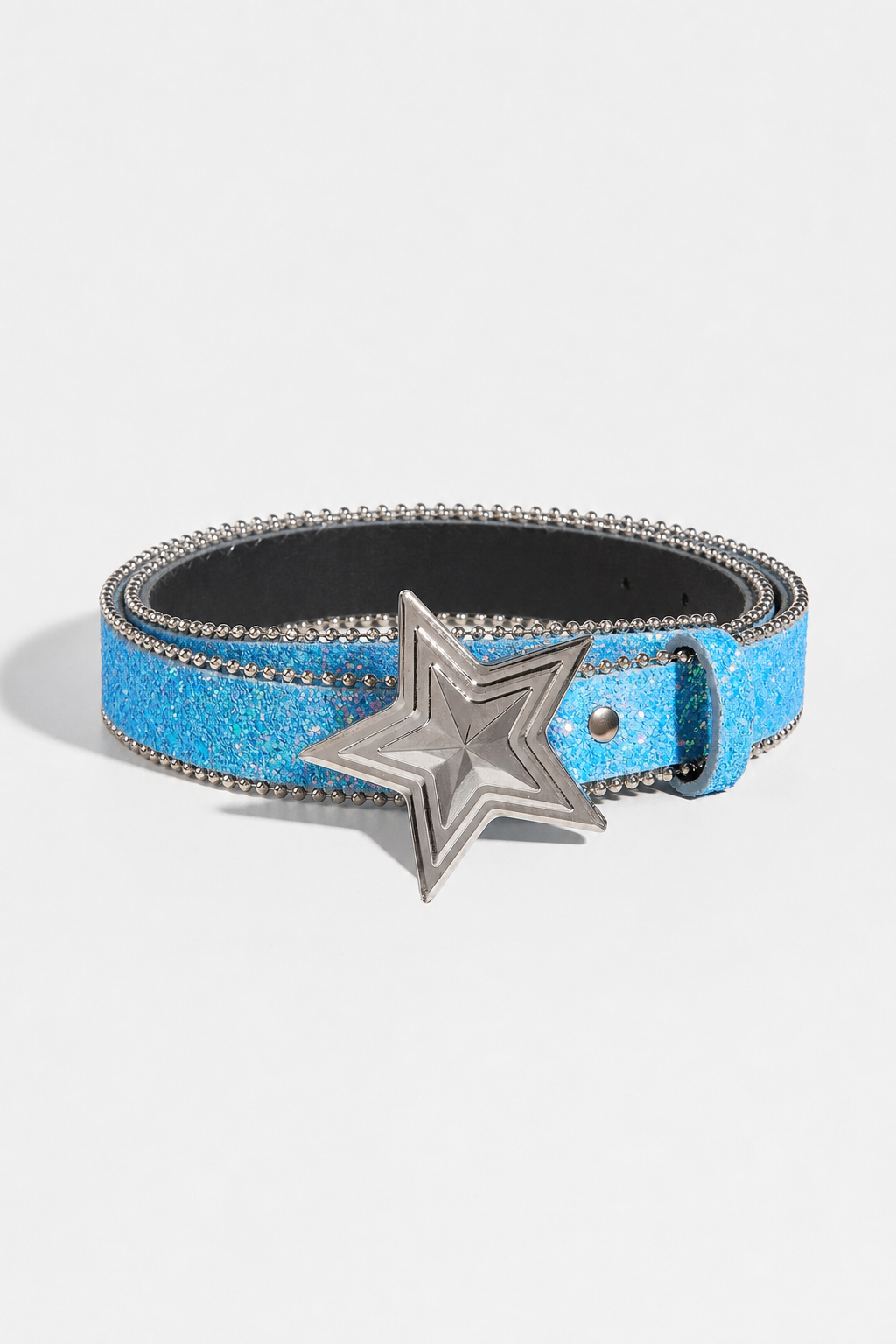 Ceinture étoile — sur fond gris - couleur Bleu