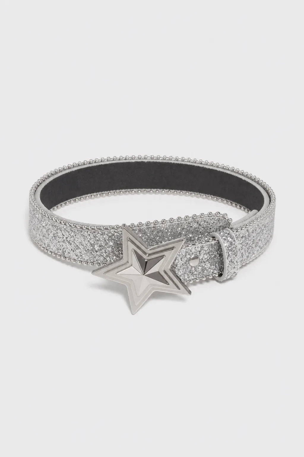Ceinture étoile — sur fond gris - couleur Argent