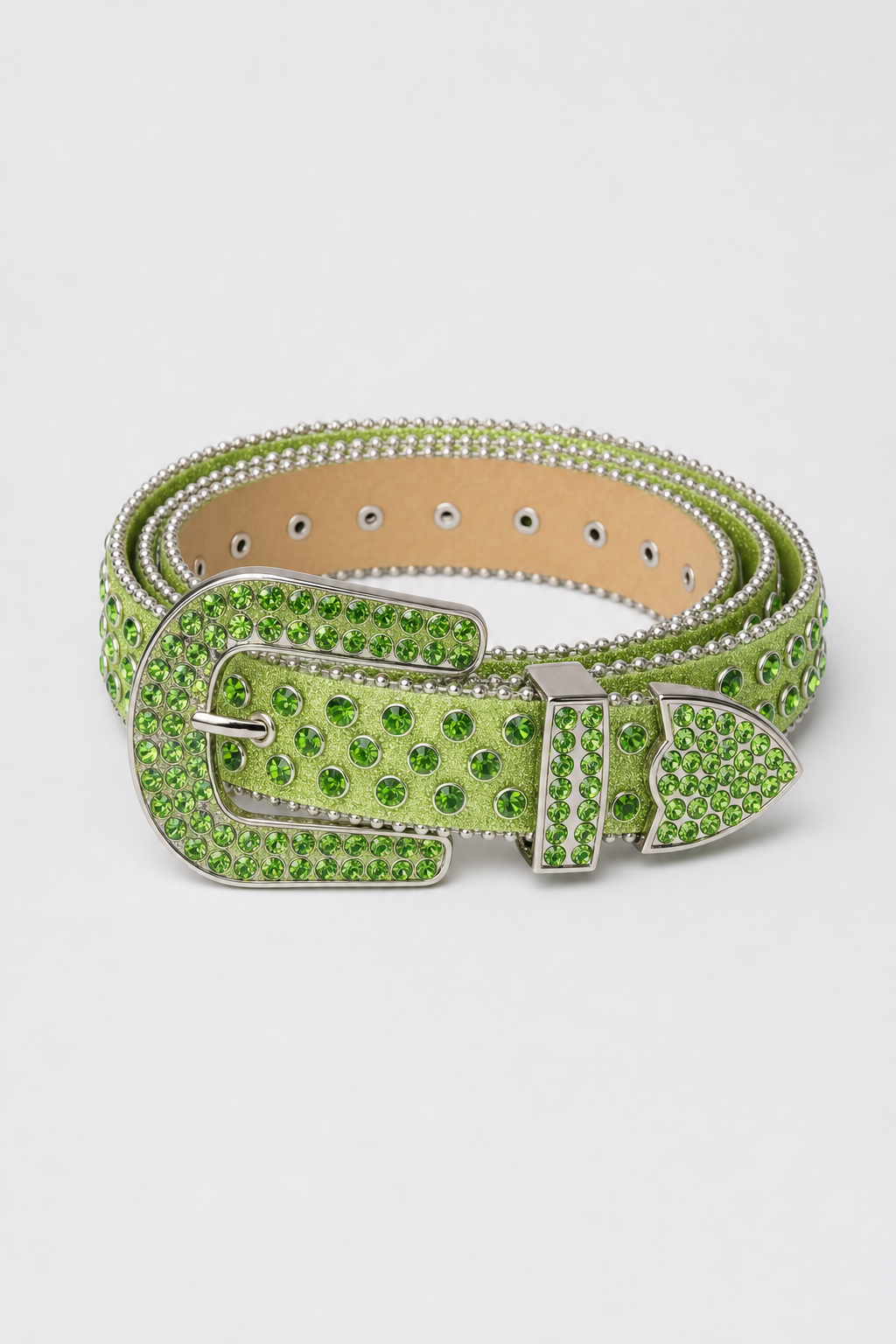 Ceinture grunge — sur fond gris