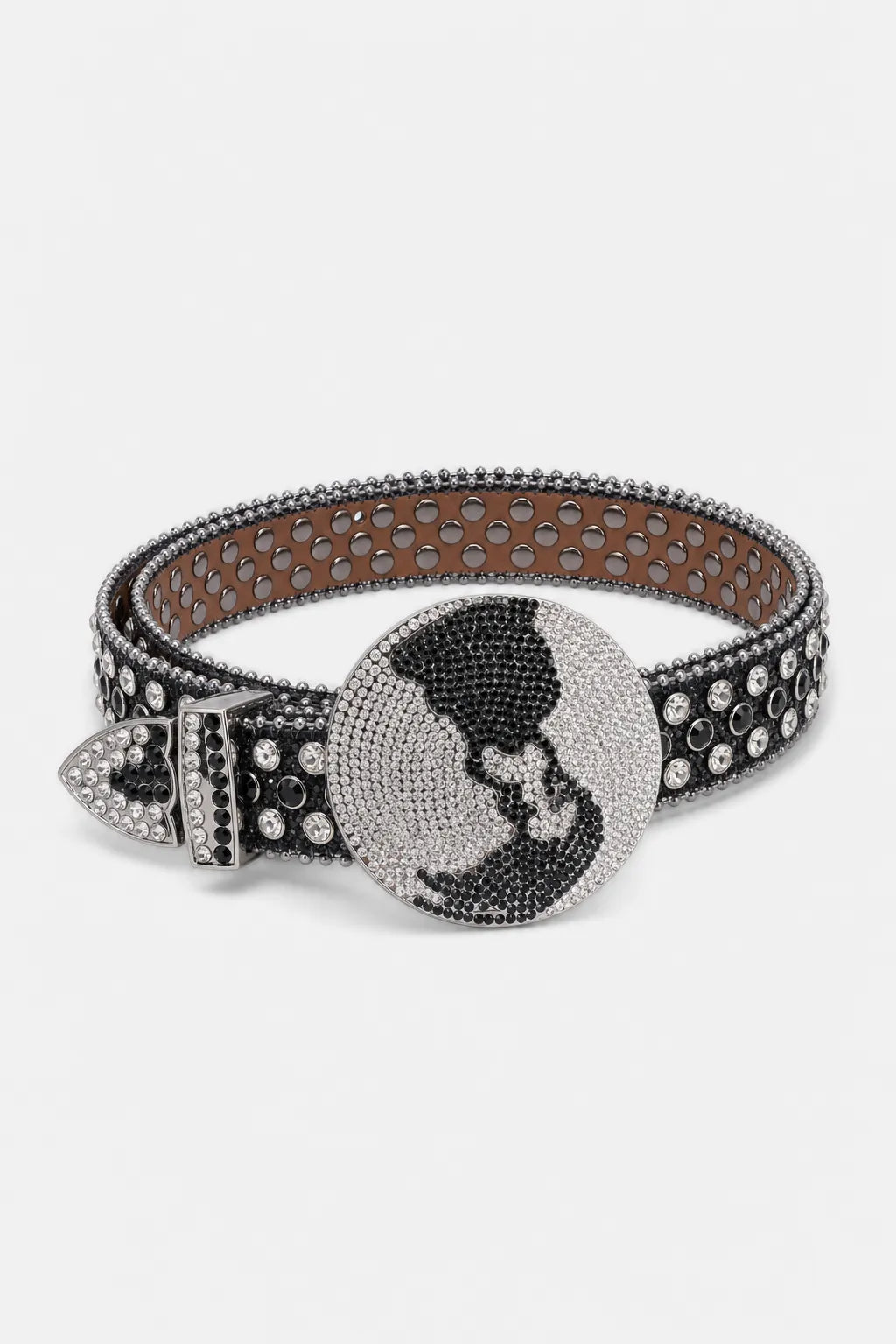 Ceinture Hip Hop — sur fond gris - couleur Noir