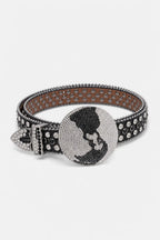 Ceinture Hip Hop — sur fond gris - couleur Noir
