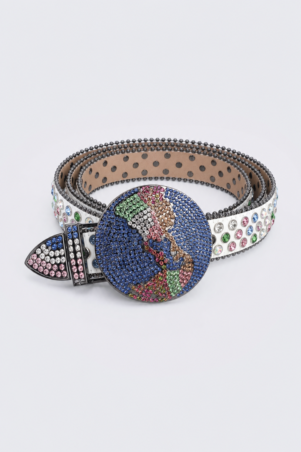 Ceinture Hip Hop — sur fond gris - couleur Multicouleur