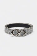 Ceinture streetwear — sur fond gris - couleur Argent
