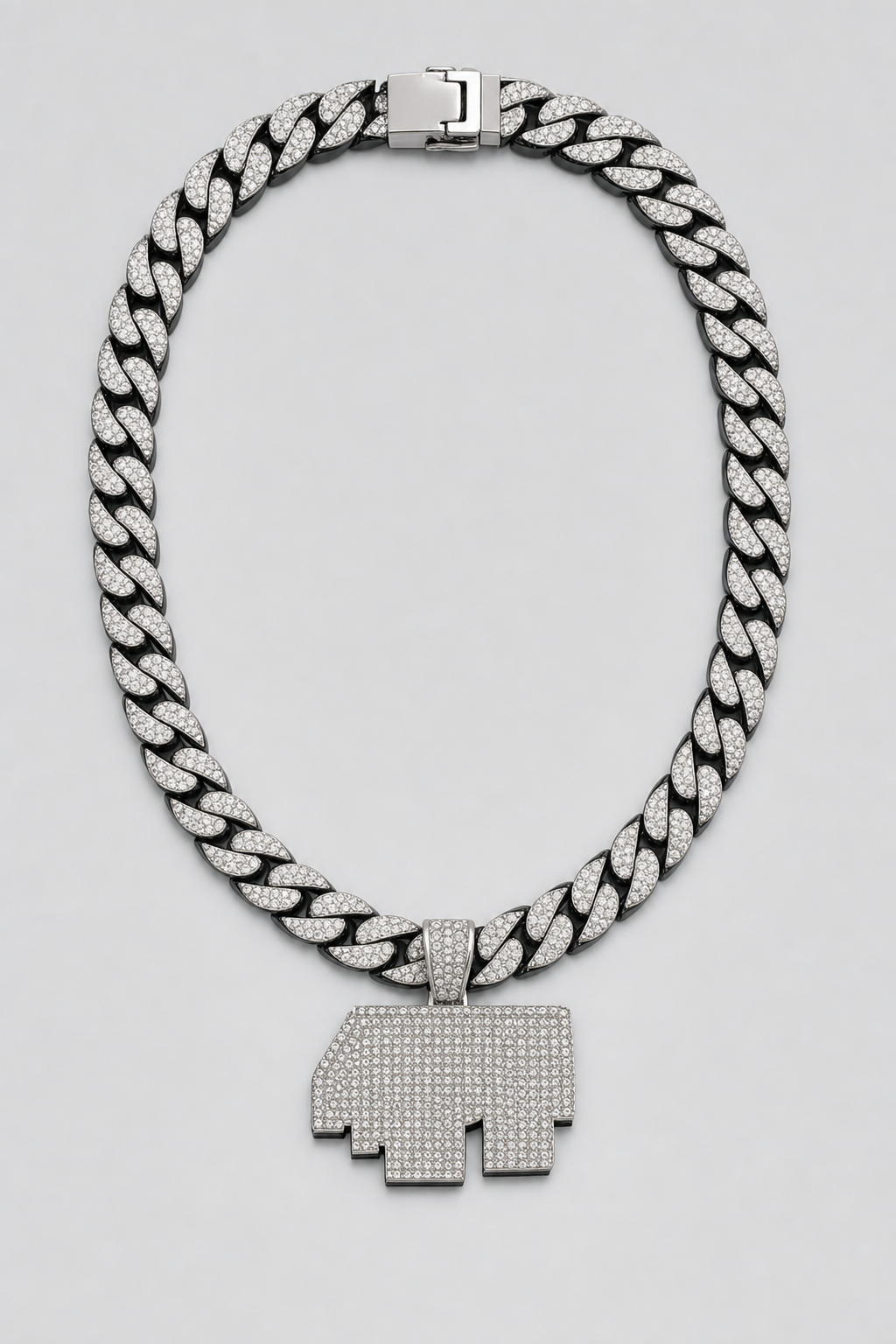 Chaine 4PF — sur fond gris
