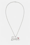 Chaine Barbie Iced out — sur fond gris