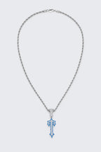 Chaine Central cee — sur fond gris — couleur Bleu