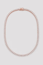 Chaine Tennis homme — couleur Rose sur fond gris