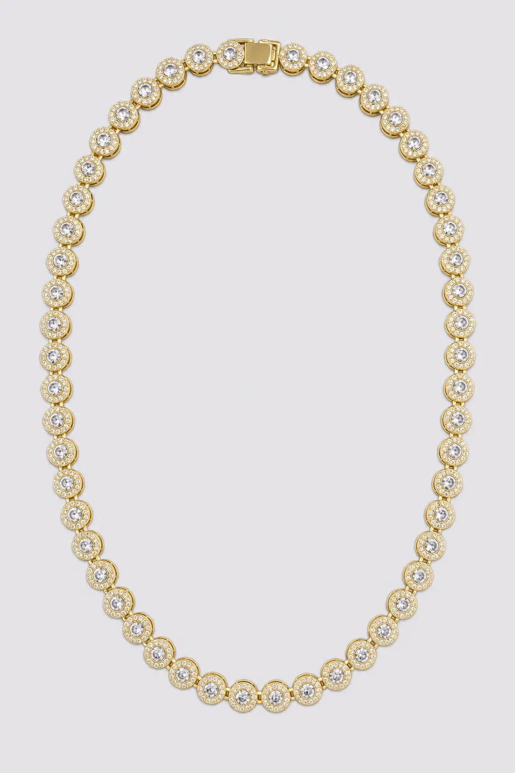 Collier Damso — sur fond gris — couleur Or