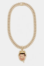 Collier Gazo — sur fond gris — couleur 4