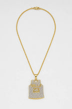 Collier Jordan — sur fond gris