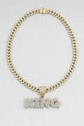 Collier King — sur fond gris