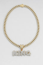 Collier King — sur fond gris