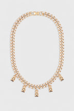 Collier ourson bonbon — sur fond gris — couleur 5