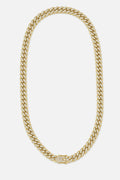 Collier SCH — sur fond gris — couleur Or