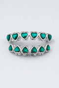 Green grillz — sur fond gris