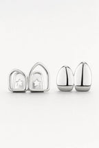 Grillz 2 dents — sur fond gris - couleur 6