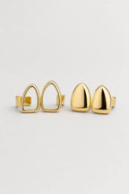 Grillz 2 dents — sur fond gris - couleur 5