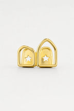 Grillz 2 dents — sur fond gris - couleur 3