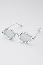 Lunette Pharrell Williams — sur fond gris - couleur Argent