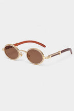 Lunette Quavo — sur fond gris - couleur brown lens