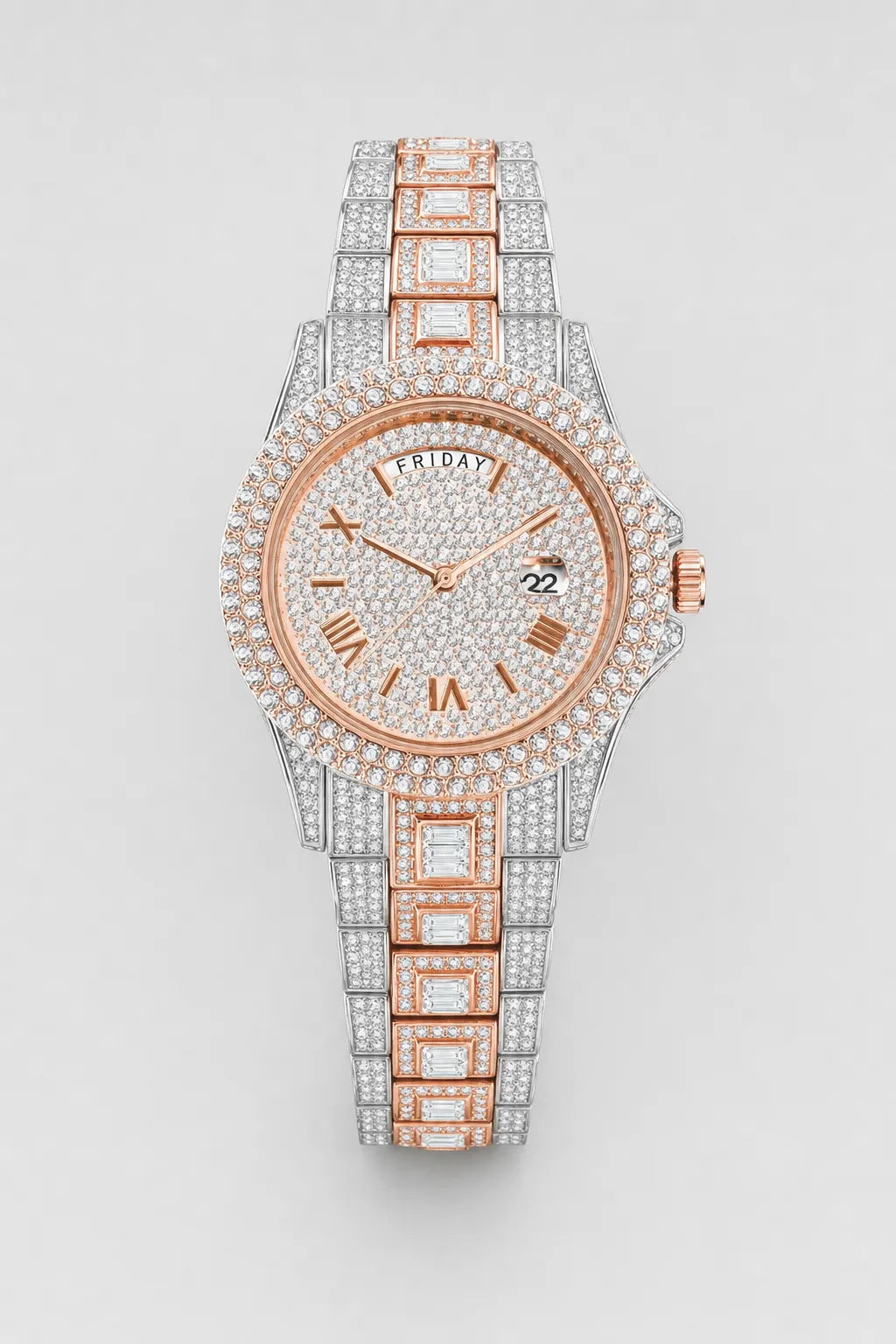 Montre Damso — sur fond gris