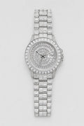 Montre drip — variante Argent sur fond gris